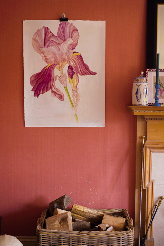Large Iris Benton Caramel 1