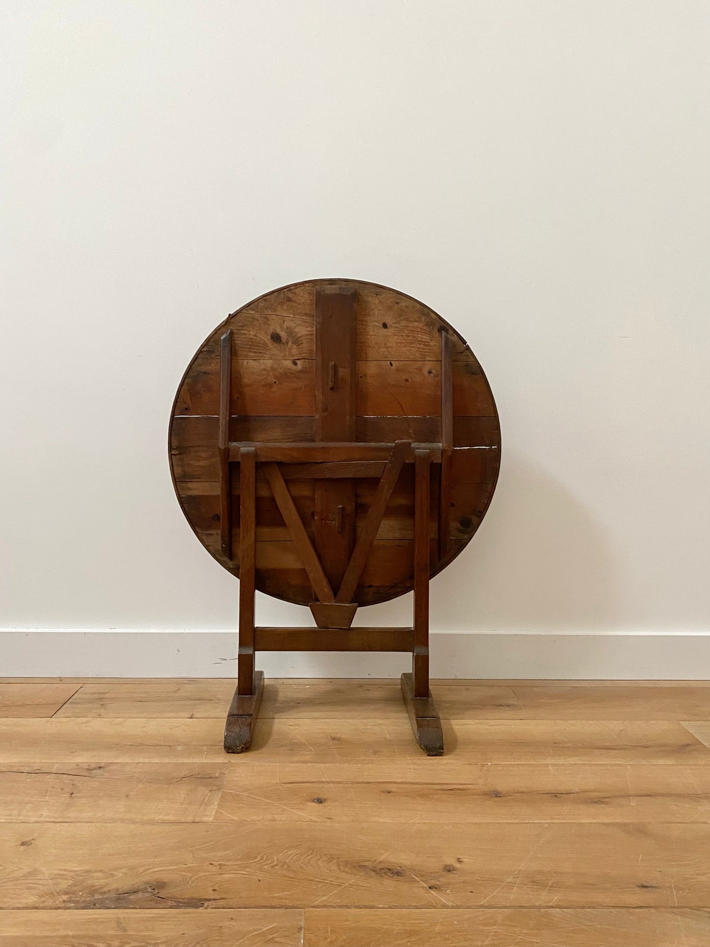 French 19th Century Elm Vendange Table