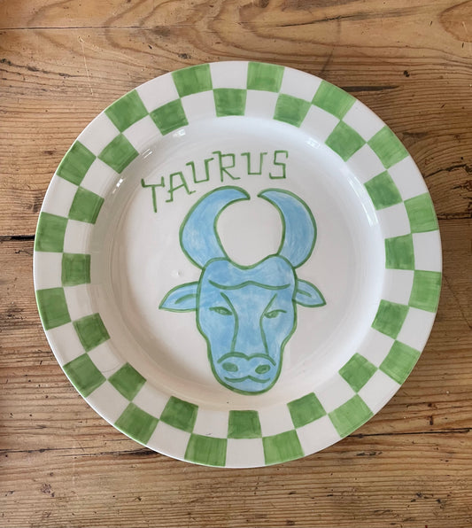 Zodiac Plate - Taurus