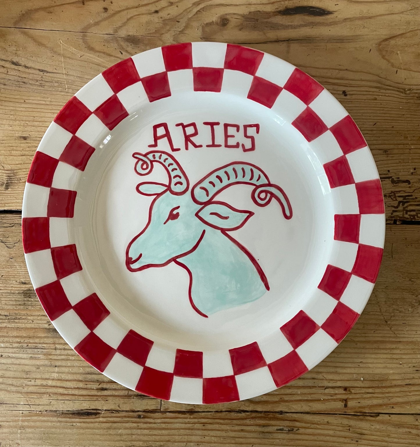 Zodiac Plate - Aries