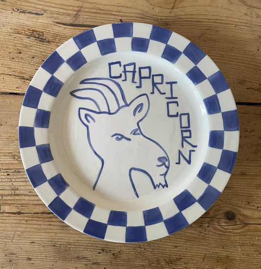 Zodiac Plate - Capricorn