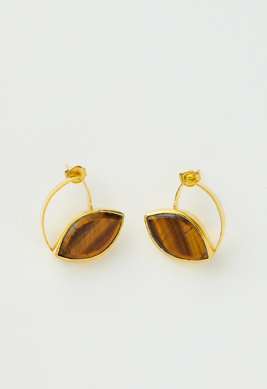 Tiger's Eye Earrings